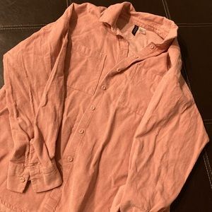 Cute pink “cordoroy” divided brand.